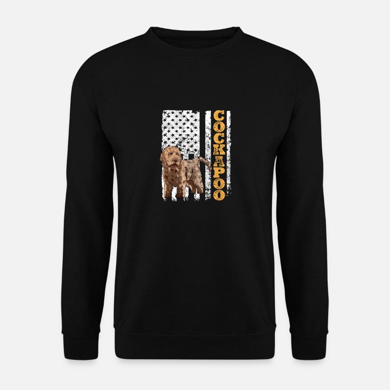 Cockapoo Hund - Unisex Pullover - Schwarz