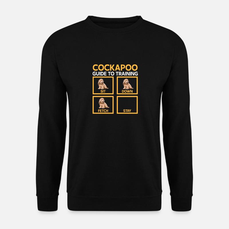 Cockapoo Hund - Unisex Pullover - Schwarz
