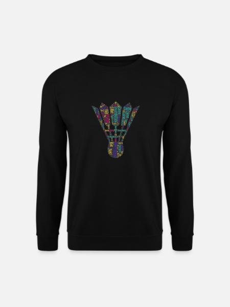 Badminton badminton players - Unisex Sweatshirt - black