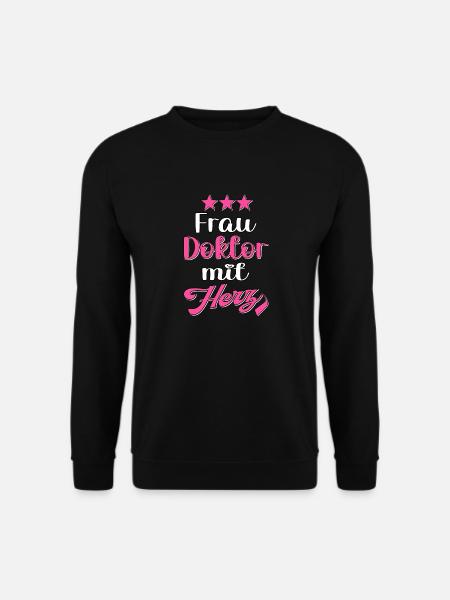 Doktortitel Dissertation Doktorand Doktorgrad - Unisex Pullover - Schwarz