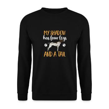Chien GSP allemand à poil court - Sweat-shirt Unisexe - noir - Devant - Alina (178cm) & Michal (187cm)