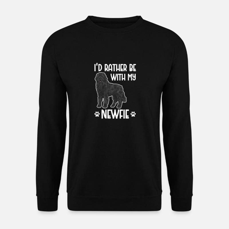 Neufundländer Newfoundland Hund - Unisex Pullover - Schwarz