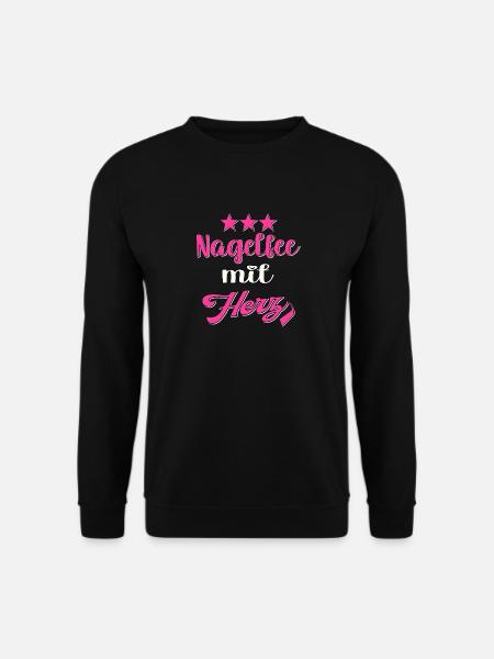 Kosmetik Nageldesignerin Nagelstudio Nageldesign - Unisex Pullover - Schwarz