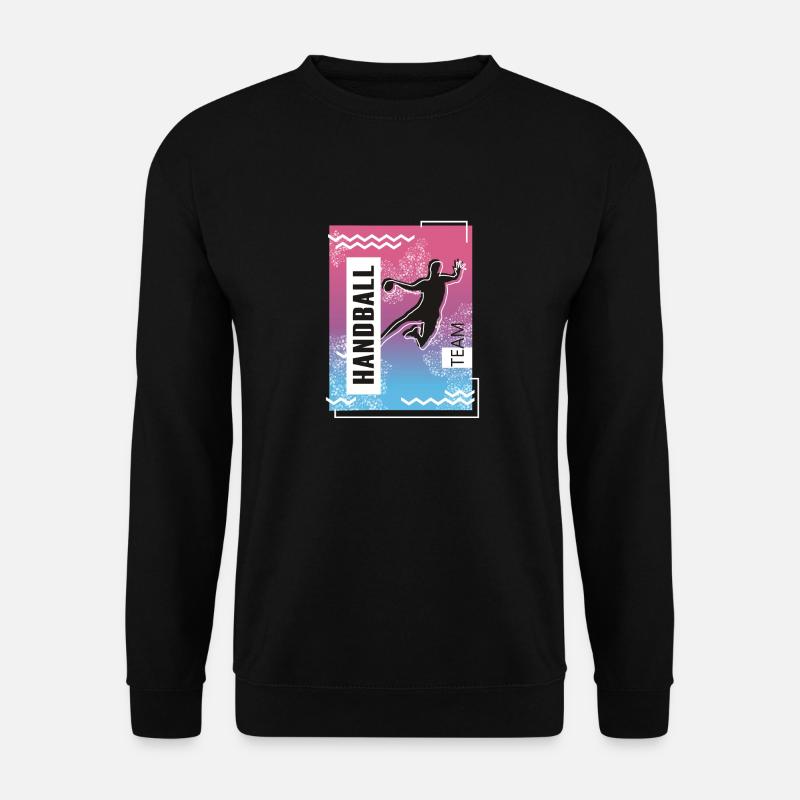 Handball Team Spieler - Unisex Pullover - Schwarz