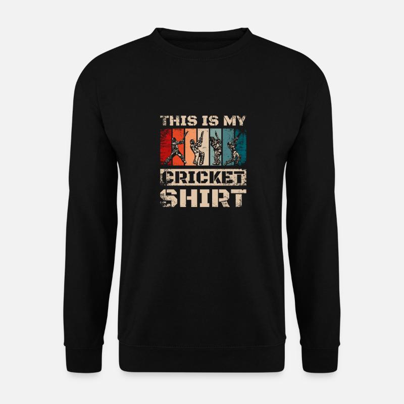 Ceci est mon cricket - Sweat-shirt Unisexe - noir