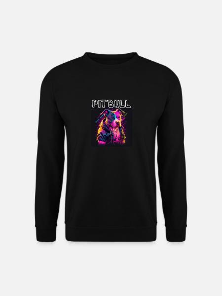 Graffiti Style - Cool Pitbull 2 - Unisex Sweatshirt - black