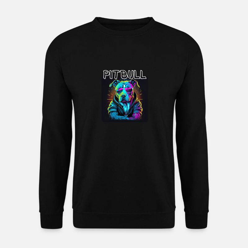 Style graffiti - Cool Pitbull 1 - Sweat-shirt Unisexe - noir