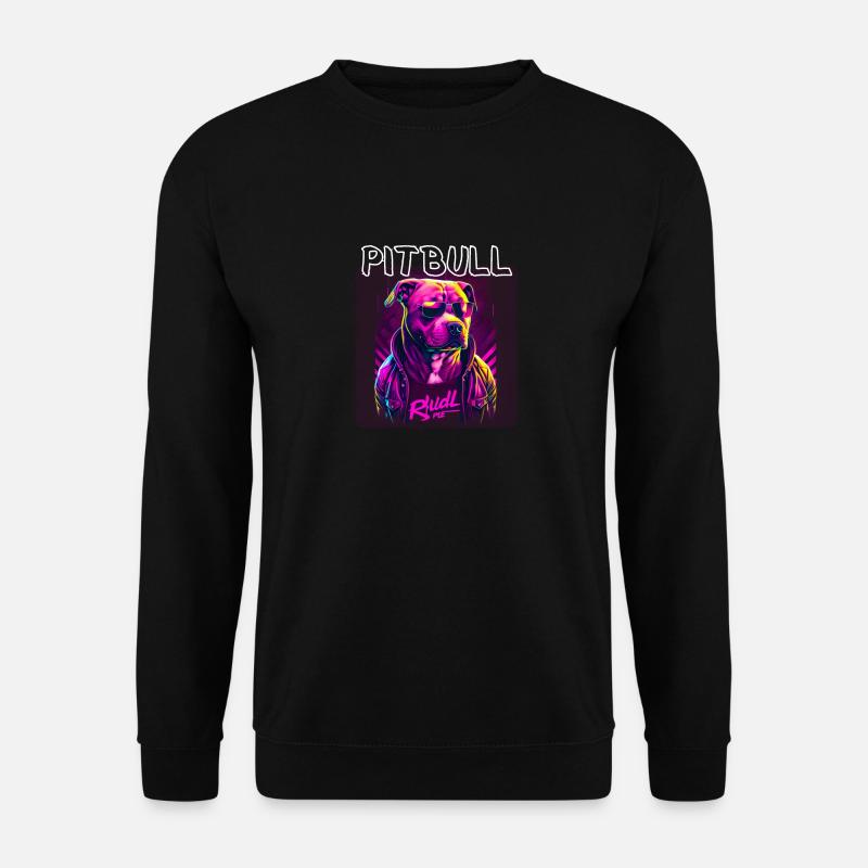 Graffiti Style - Cooler Pitbull 3 - Unisex Pullover - Schwarz