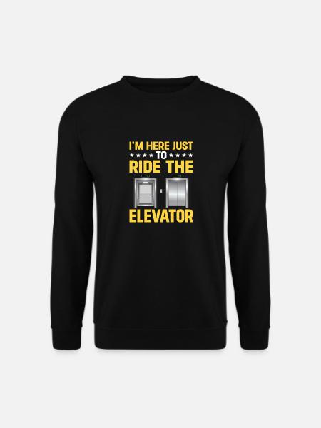 Elevator driver - Unisex Sweatshirt - black