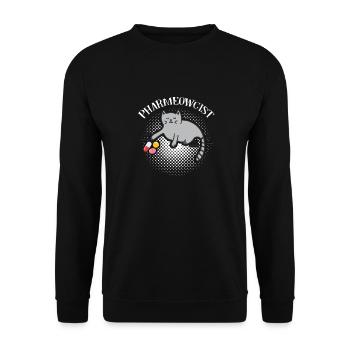 Ich verkaufe Medikamente Apotheker Pharmazietechni - Unisex Pullover - Schwarz - Vorne - Alina (178cm) & Michal (187cm)