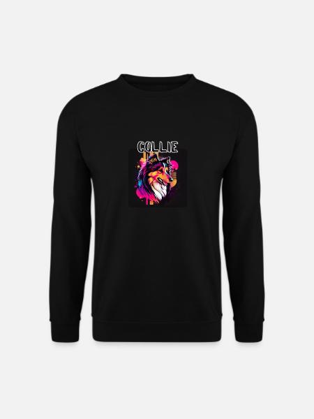 Graffiti Style - Cooler Collie 4 - Unisex Sweatshirt - black