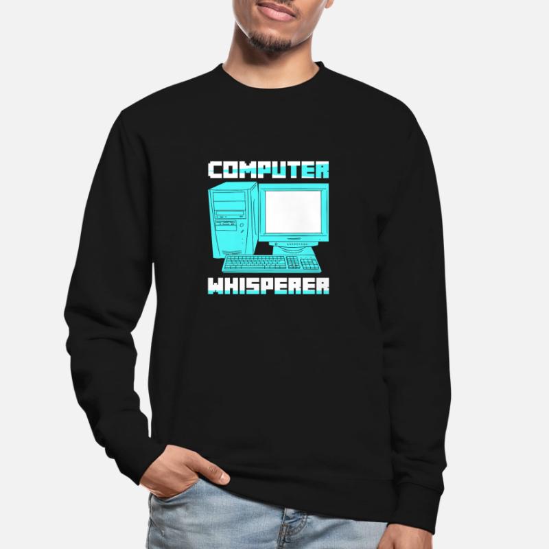 Computer Whisperer Software Coding Unisex Pullover