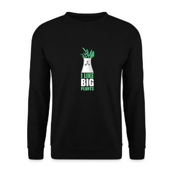 Kernenergie Strahlung Atomkraft Ingenieur - Unisex Pullover - Schwarz - Vorne - Alina (178cm) & Michal (187cm)