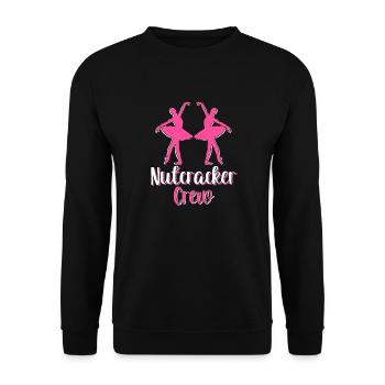 Ballett Tänzerin Mädchen Ballett Ballerina - Unisex Pullover - Schwarz - Vorne - Alina (178cm) & Michal (187cm)