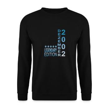 Legendary Edition December 2002 - Unisex Sweatshirt - black - Front - Alina (178cm) & Michal (187cm)