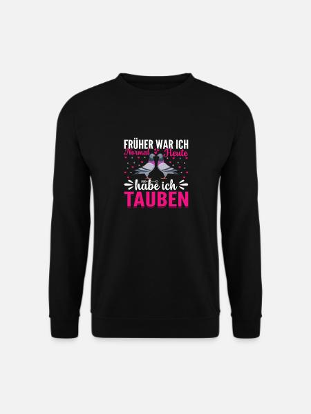 Taubenzüchterin Taubenzüchter - Unisex Pullover - Schwarz