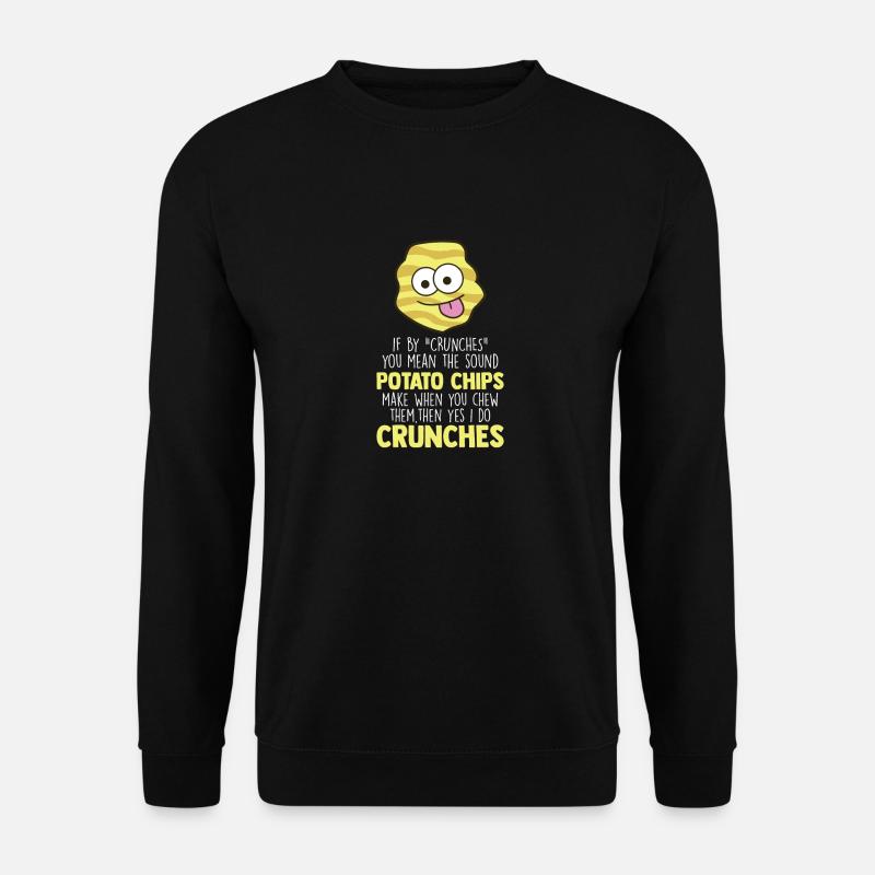 Potato Chips - Unisex Sweatshirt - black