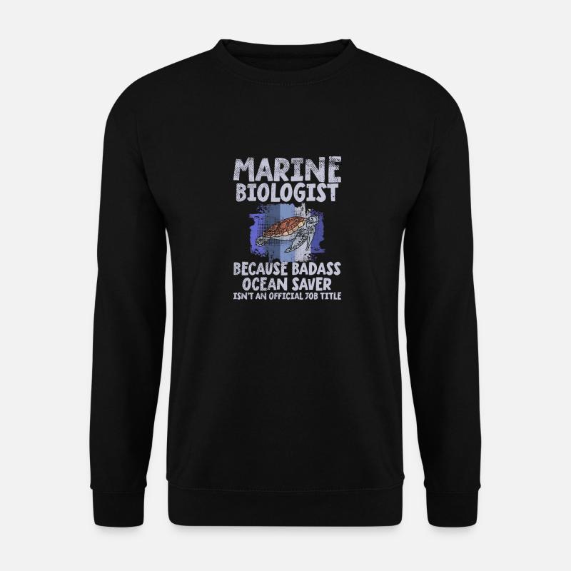 Meeresbiologe - Unisex Pullover - Schwarz