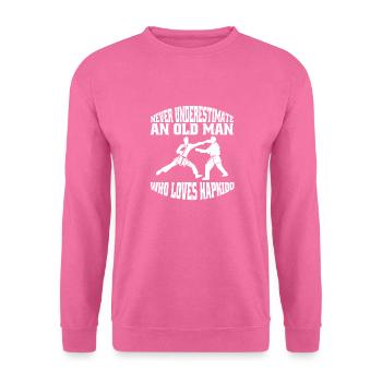 Hapkido Karate Kampfkunst Judo Kampfsport Aikido - Unisex Pullover - Pink - Vorne