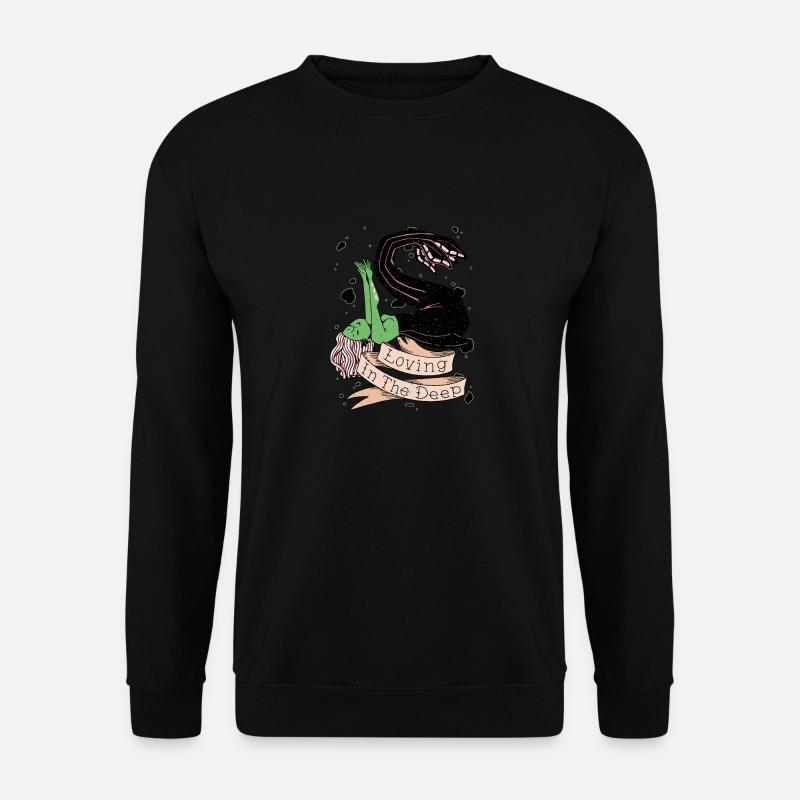 Loving in the deep Loving in the deep inspiration - Unisex Pullover - Schwarz