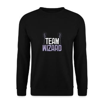 Larp | Live-action role-playing game | Larps | Larp - Unisex Sweatshirt - black - Front - Alina (178cm) & Michal (187cm)