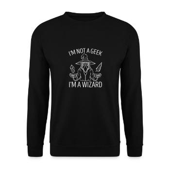 Larp | Live-action role-playing game | Larps | Larp - Unisex Sweatshirt - black - Front - Alina (178cm) & Michal (187cm)