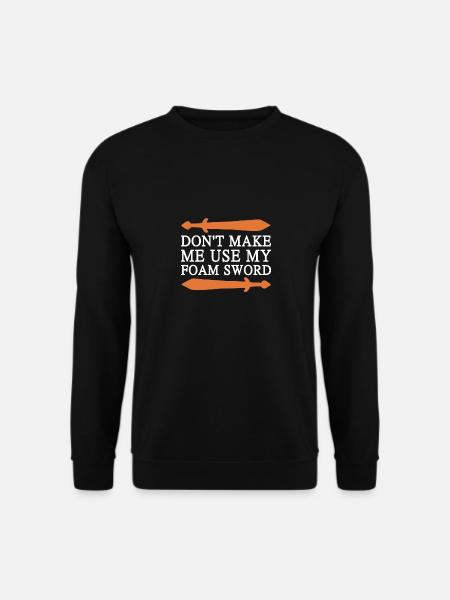 Larp |Live-Action-Rollenspiel |Larpen |Larp - Unisex Pullover - Schwarz