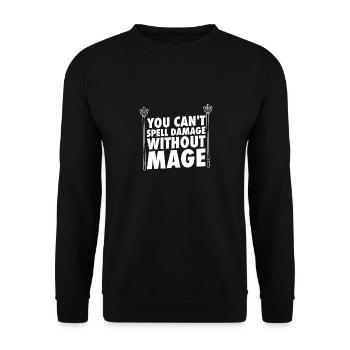 Larp | Live-action role-playing game | Larps | Larp - Unisex Sweatshirt - black - Front - Alina (178cm) & Michal (187cm)