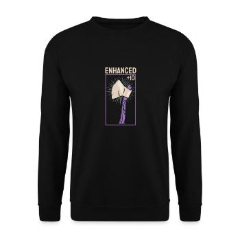 Larp | Live-action role-playing game | Larps | Larp - Unisex Sweatshirt - black - Front - Alina (178cm) & Michal (187cm)