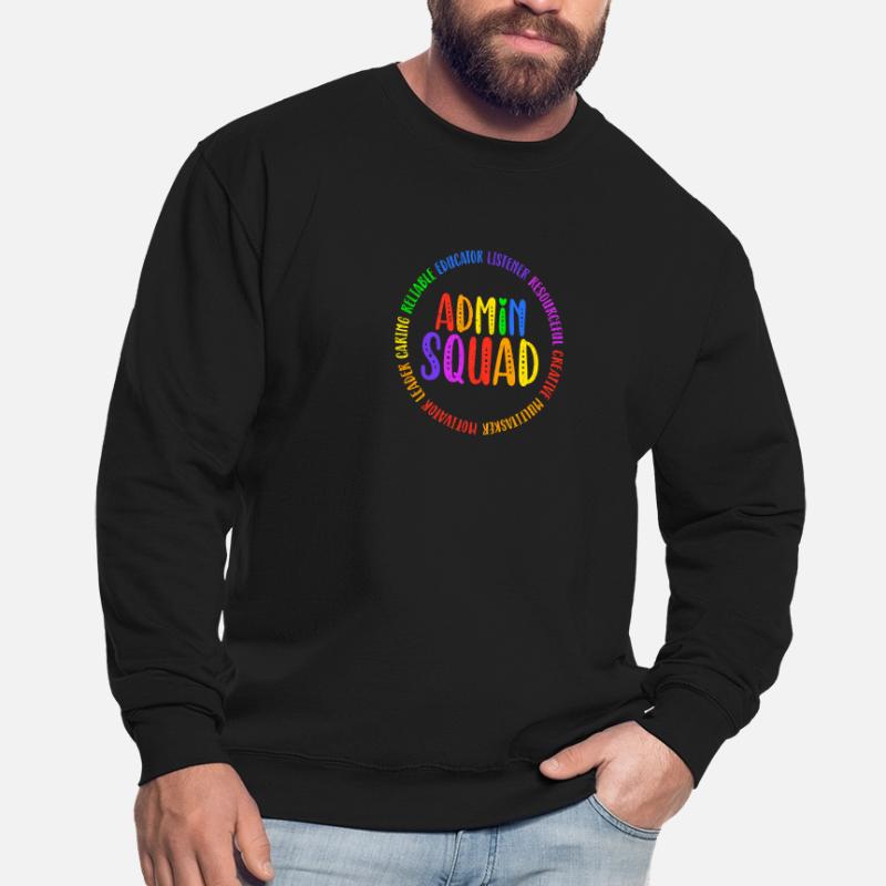 Admin Squad Admin Assistant administratif Cool administratif Sweat-shirt Unisexe
