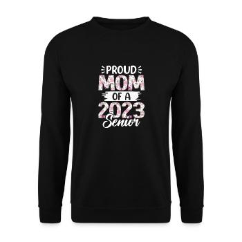 Maman fière drôle d'un cadeau de graduation - Sweat-shirt Unisexe - noir - Devant - Alina (178cm) & Michal (187cm)