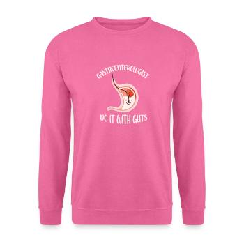 Gastroenterologe Macht Es Mit Eingeweiden Magen - Unisex Pullover - Pink - Vorne