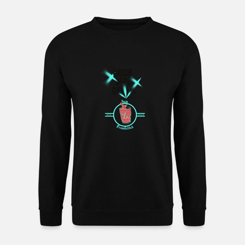 Brich jede Grenze - Unisex Pullover - Schwarz