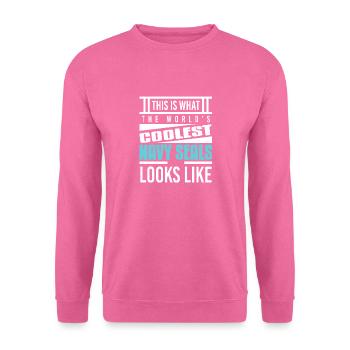 What The World's Coolest NAVY Seals Looks Like - Unisex Sweatshirt - pink - Front