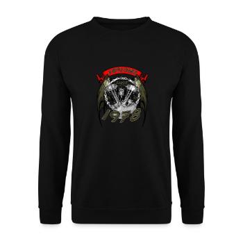 Génial depuis 1978, anniversaire du motard - Sweat-shirt Unisexe - noir - Devant - Alina (178cm) & Michal (187cm)