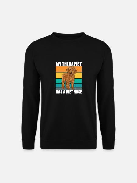 Labradoodle Hund - Unisex Pullover - Schwarz