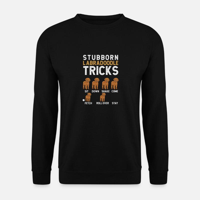 Labradoodle Hund - Unisex Pullover - Schwarz