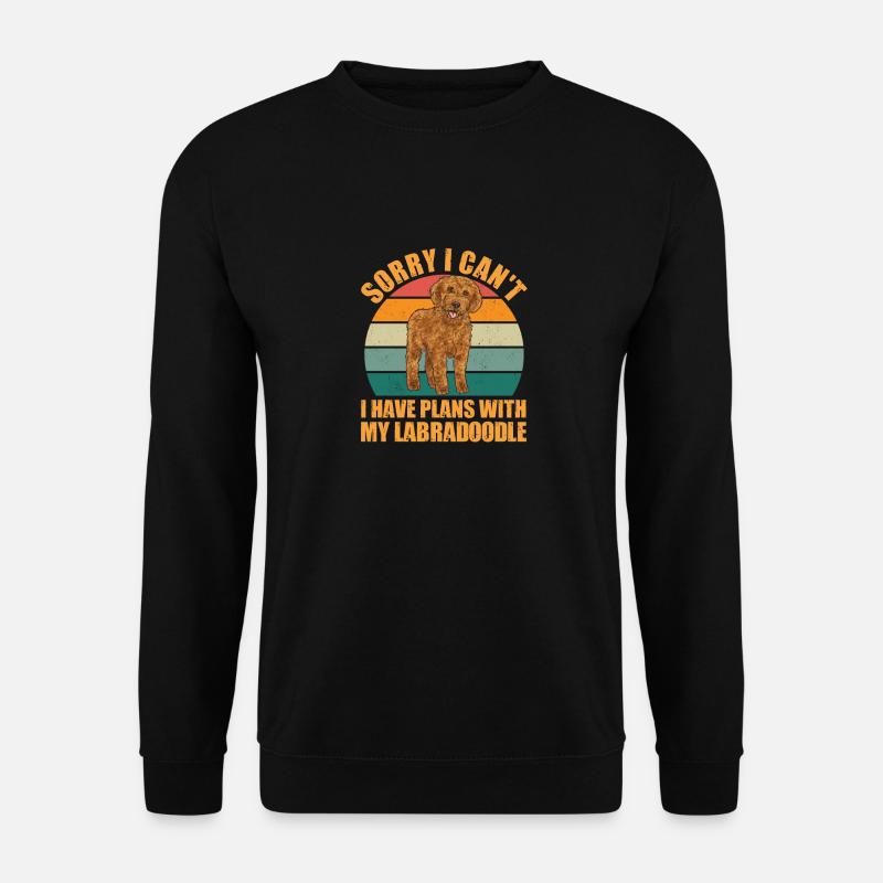 Labradoodle Hund - Unisex Pullover - Schwarz