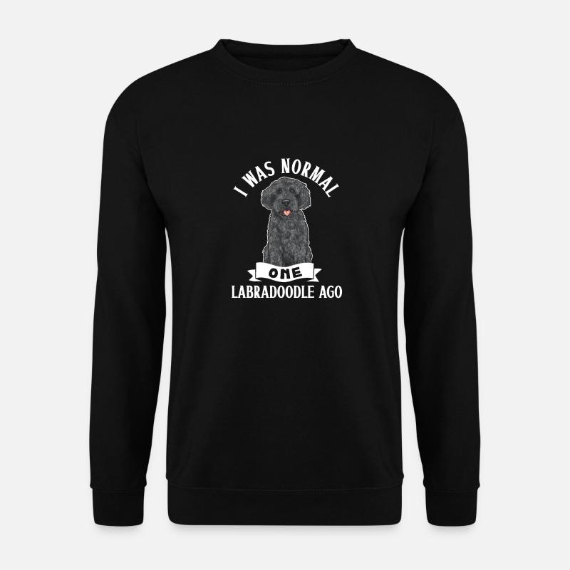 Labradoodle Hund - Unisex Pullover - Schwarz