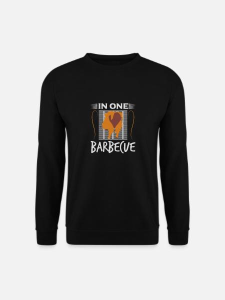 IN ONE BARBECUE - Unisex Sweatshirt - black