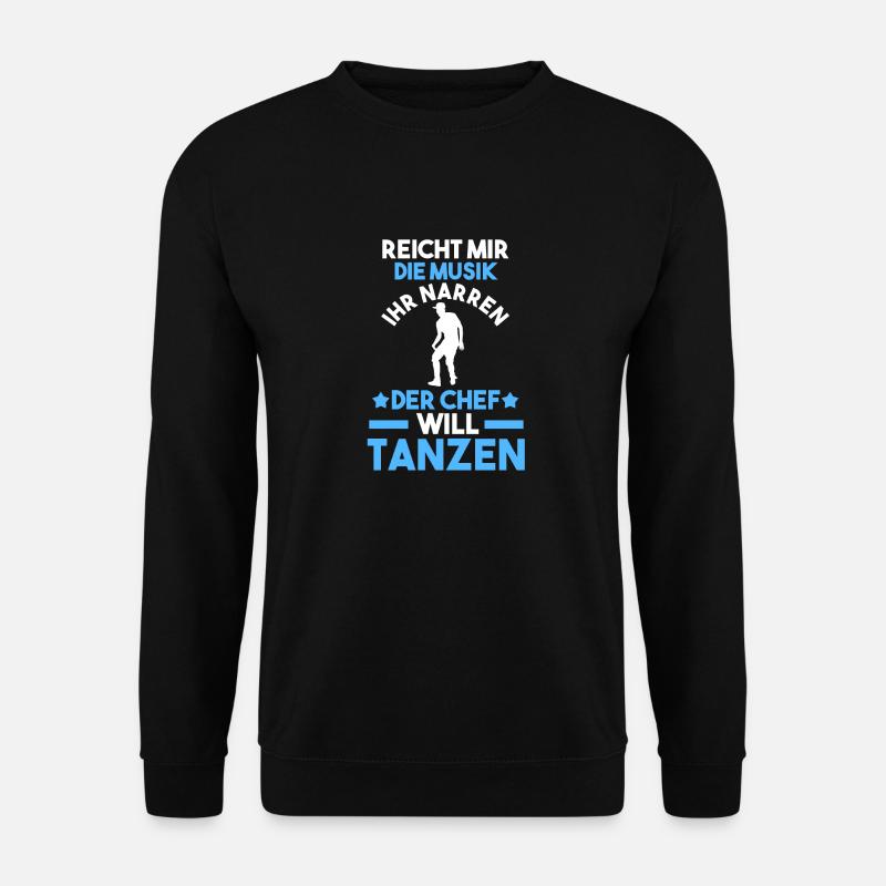 Tanzen Party Musik Tänzer - Unisex Pullover - Schwarz
