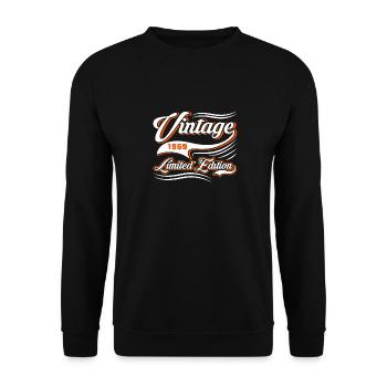 Edition Limitée 1969 Millésime - Sweat-shirt Unisexe - noir - Devant - Alina (178cm) & Michal (187cm)
