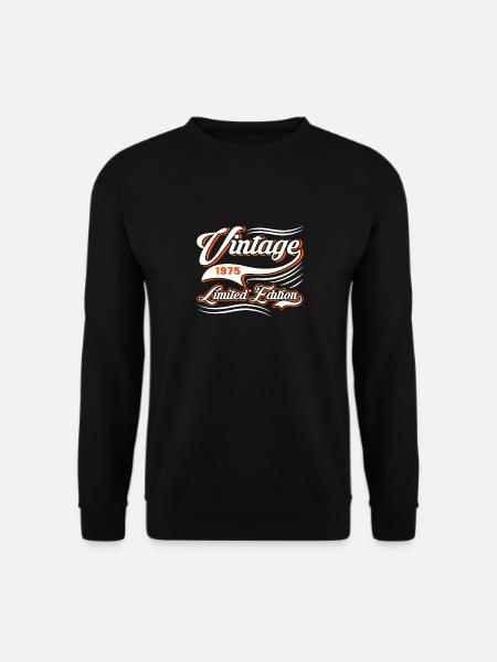 Edition Limitée 1975 Millésime - Sweat-shirt Unisexe - noir