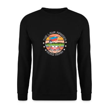 Le garde forestier monte à nouveau gardien au - Sweat-shirt Unisexe - noir - Devant - Alina (178cm) & Michal (187cm)