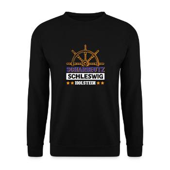 Scharbeutz Schleswig-holstein - Unisex Pullover - Schwarz - Vorne - Alina (178cm) & Michal (187cm)