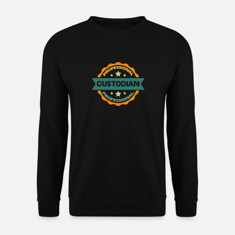 Professioneller Verwalter - Unisex Pullover - Schwarz