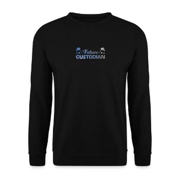 Futur gardien - Sweat-shirt Unisexe - noir - Devant - Alina (178cm) & Michal (187cm)