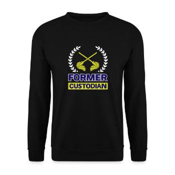 Ancien gardien - Sweat-shirt Unisexe - noir - Devant - Alina (178cm) & Michal (187cm)