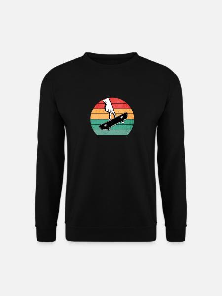Fingerboarding Shirt, Fingerboard Shirt, Fingerboa - Unisex Sweatshirt - black