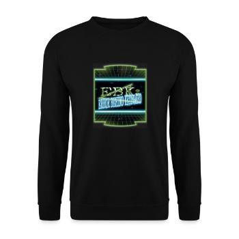 Equestrian Hack Out Internet Hacking Computer - Unisex Sweatshirt - black - Front - Alina (178cm) & Michal (187cm)